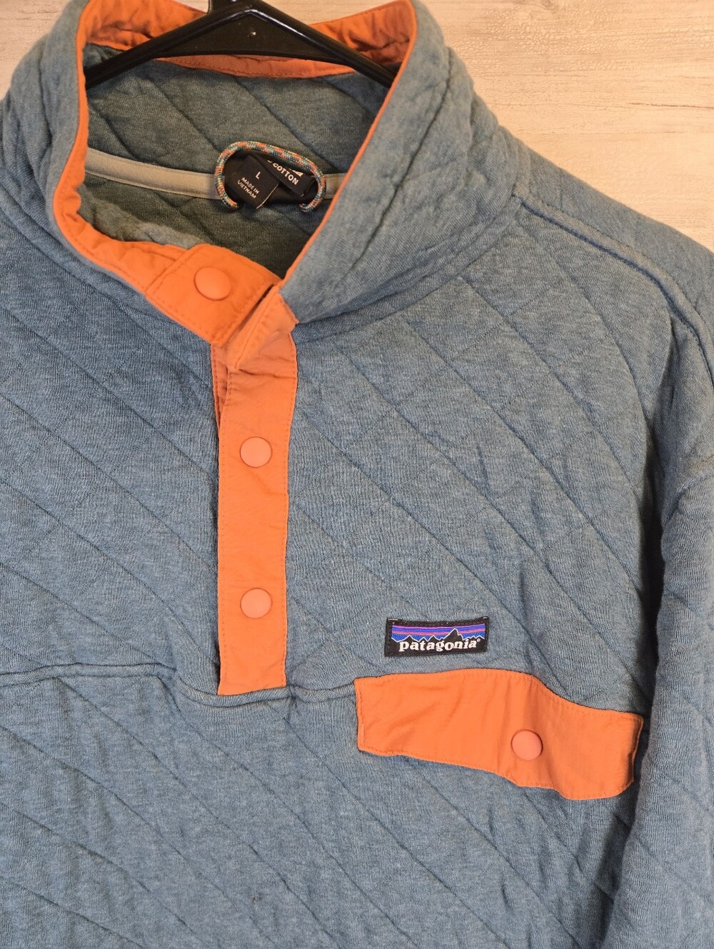 Patagonia Organic Cotton Quilt Snap-T Pullover - Picture 2 of 7